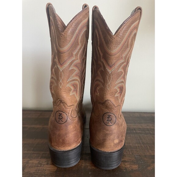 Tony Lama 3R Western Work Boots, style RR1101, men’s size 10.5D - Picture 4 of 9